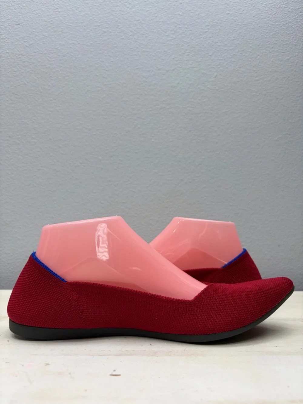 Rothy’s Red Pointed Flats Size 8.5